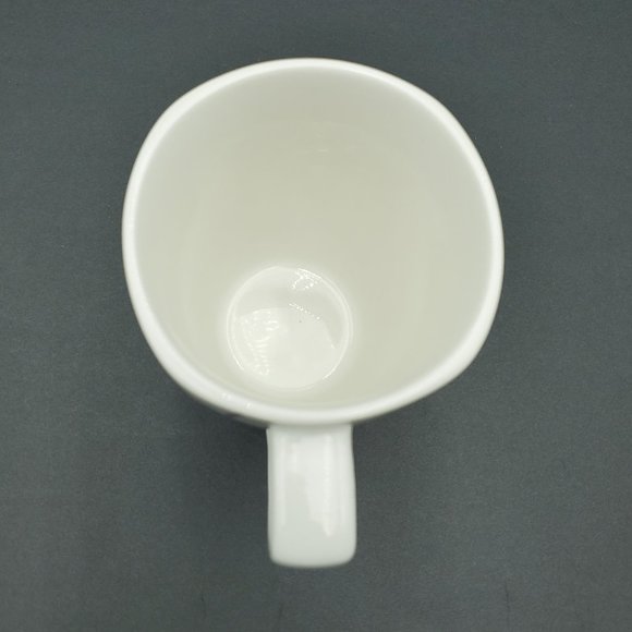 Corelle Coordinates Simple Lines Porcelain Mugs White Mugs Black Lines Circles - Picture 8 of 10